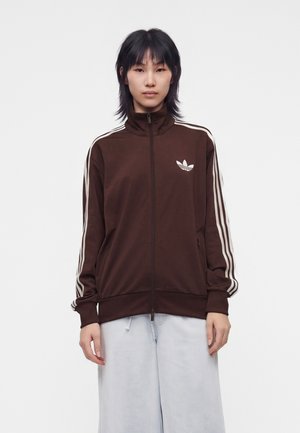 adidas Originals, FIREBIRD TRACK TOP LOOSE - Суитшърт с цип - auburn/white