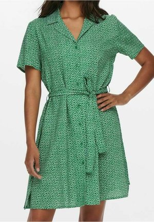 Skjortekjole - mottled green