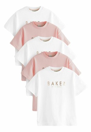 REGULAR FIT 5 PACK - T-Shirt print - multi