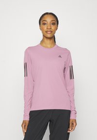 adidas Performance OWN THE RUN - Bluză cu mânecă lungă - wonde orchid