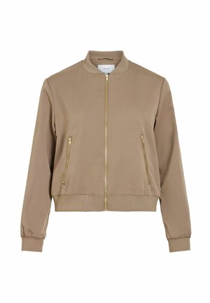 VILA, BOMBER JACKET VIBUBBLE PETITE - - Blouson Bomber - fossil
