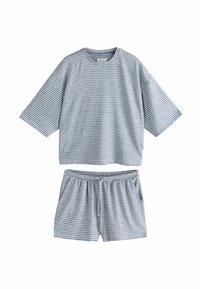 Next - REGULAR FIT - COSY SET - Komplet pižame - grey stripe Miniaturna slika 1