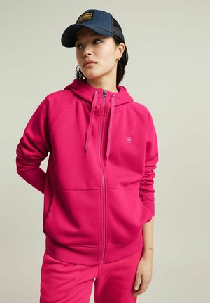 CORE HOODIE - Sweatjacke - pink peacock
