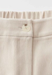 OPUS HIGH RISE CROPPED WIDE FIT - Pantaloni - natural glaze