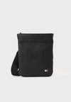 HILFIGER FLAG RIBBED CROSSBODY BAG - Sac bandoulière - black