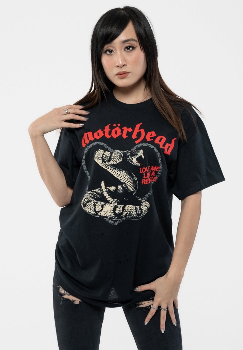 Paradiso Clothing MOTORHEAD LOVE ME LIKE A REPTILE - Print T-shirt