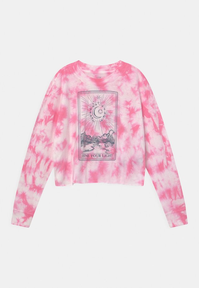 Topper langermet - pink