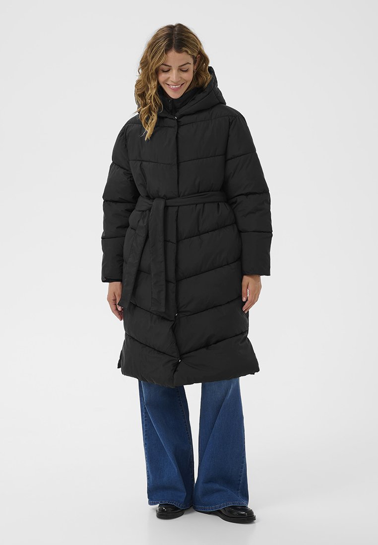 Cream Wintermantel zwart Cream Wintermantel zwart