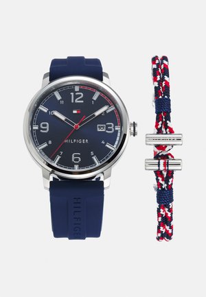 GIFT SET - Watch - dark blue/red