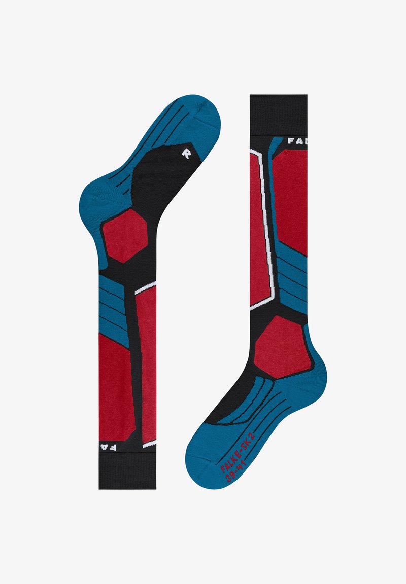 FALKE SK2 Skiing medium cushioning - Calzettoni - black