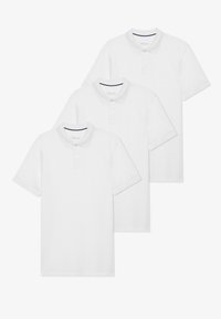 3 PACK SLIM - Poloshirt - bright white