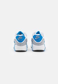 Nike Sportswear AIR MAX 90 UNISEX - Tenisice - white/black/photo blue/pure platinum