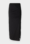 NMDESTINY RUCHING SKIRT - A-line skirt - black