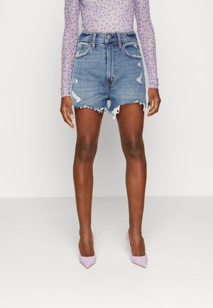 Denim shorts - blue denim