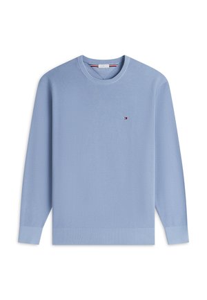 Tommy Hilfiger, ESSENTIAL STRUCTURE CREW NECK - Strickpullover - brisk blue