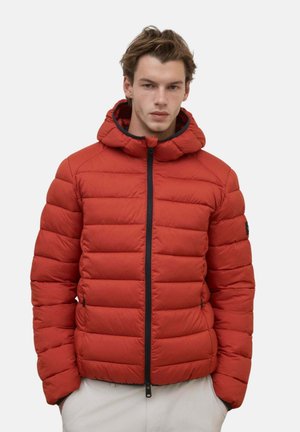 Ecoalf, CHAQUETA DE CORTE REGULAR CON CAPUCHA ASPEN - Chaqueta de invierno - burned orange