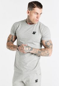 SIKSILK GYM TEE - T-paita - grey marl