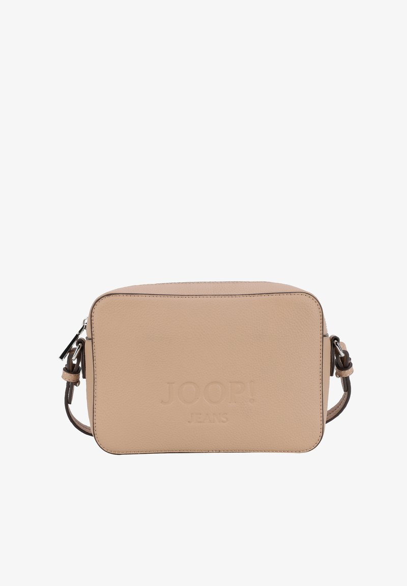 JOOP! Jeans LETTERA CLOE SHOULDER - Taška s příčným popruhem - sesame