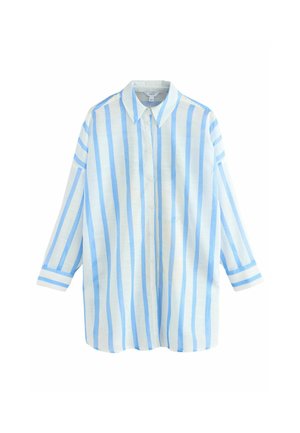 Next COVER-UP REGULAR FIT - Strandkiegészítő - blue white lemon print
