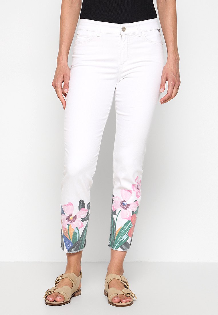 Marc Cain Slim fit jeans wit