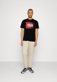 Jack & Jones T-shirt - Jjecorp Logo Tee Ss O-Neck Noos (Blanc