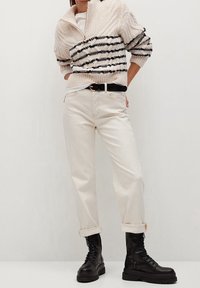 Mango Strickpullover - beige