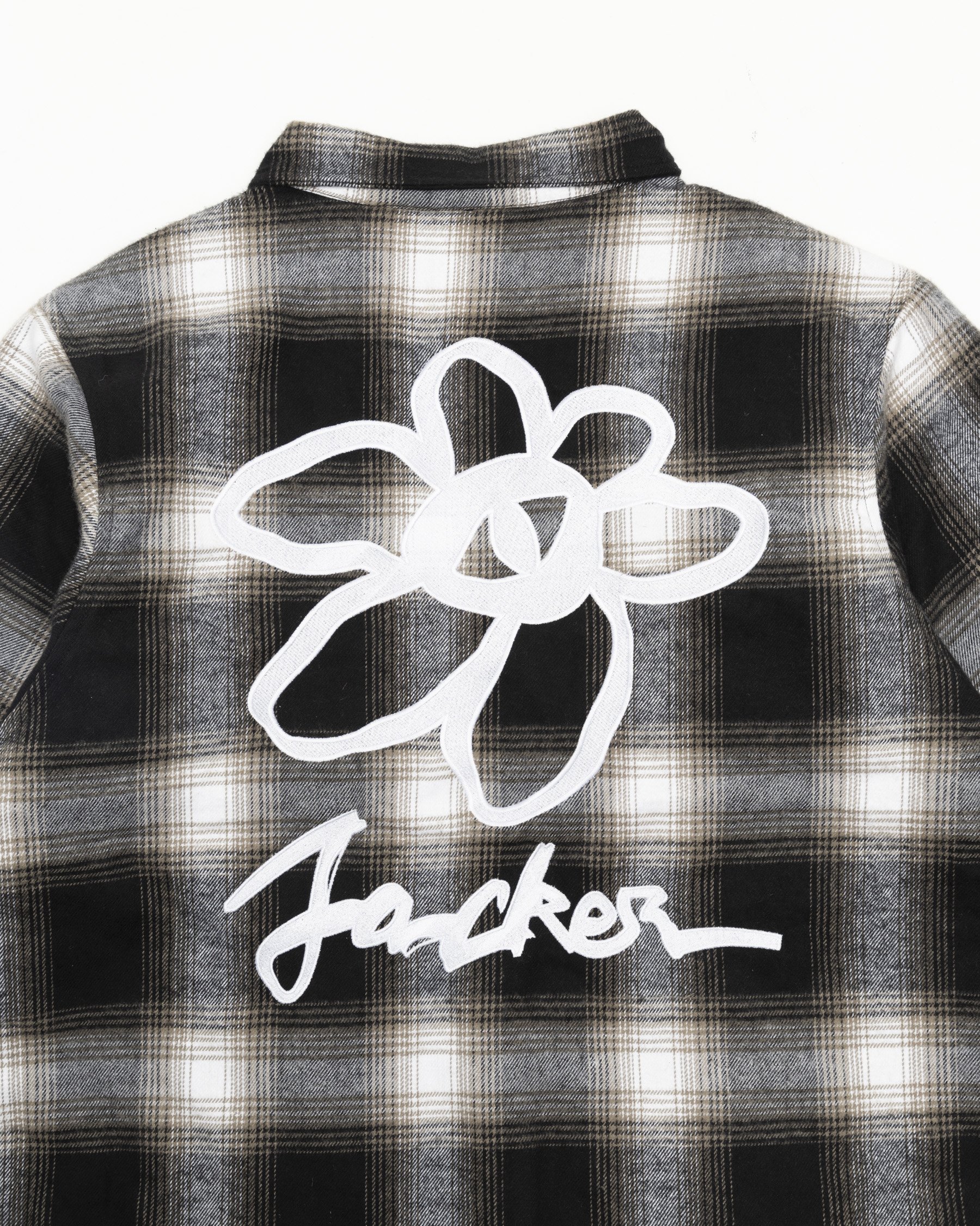 Kero IRENE Shadow Plaid Jacket Jacker FLOWER TARTAN OVERSHIRT