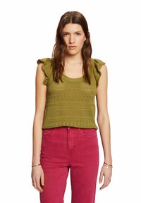 Top Débardeur Esprit Edc Vert - Taille S - Occasion Très Bon état