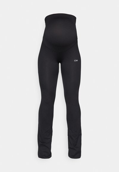 DEFINE SEAMLESS MATERNITY FLARED  - Leggings - black