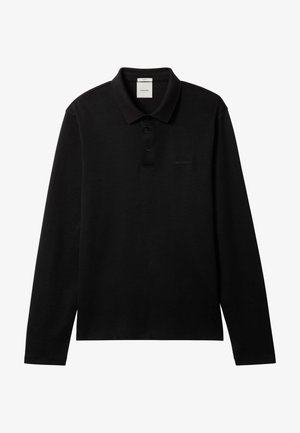 Calvin Klein, SLIM SUPIMA LOGO PATCH - Langarmshirt - black