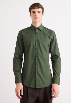HUGO KENNO - Shirt - dark green