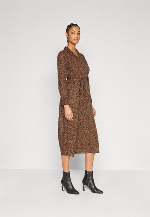 ONLY ONLALLIE MIDI DRESS  - Φόρεμα ημέρας - chipmunk aop/lennie leo