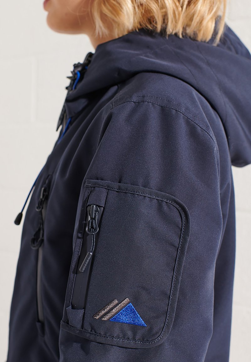 Damen Leichte Jacken | Superdry ULTIMATE SD Übergangsjacke nordic chrome navy mazarine blue/blau-meliert - QJ86797 Damen Leichte Jacken | Superdry ULTIMATE SD Übergangsjacke nordic chrome navy mazarine blue/blau-meliert - QJ86797