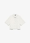 VMELIZA SHORT SLEEVE SHIRT - Πουκαμίσα με κουμπιά - snow white