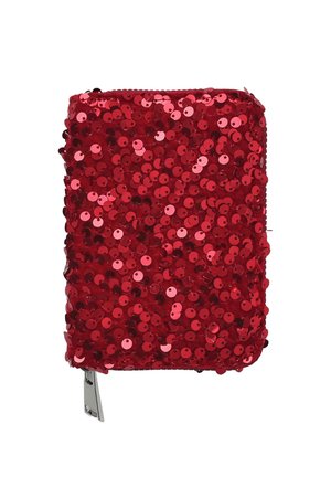EFFETTO CON PAILLETTES - Portafoglio - rosso