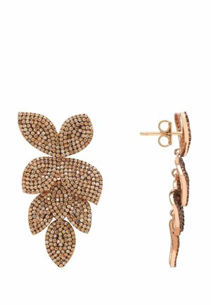 Latelita ANACONDA SNAKE DROP Earrings green/gold-coloured