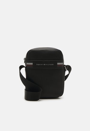 CORP TEXTURE REPORTER UNISEX - Borsa a tracolla - black