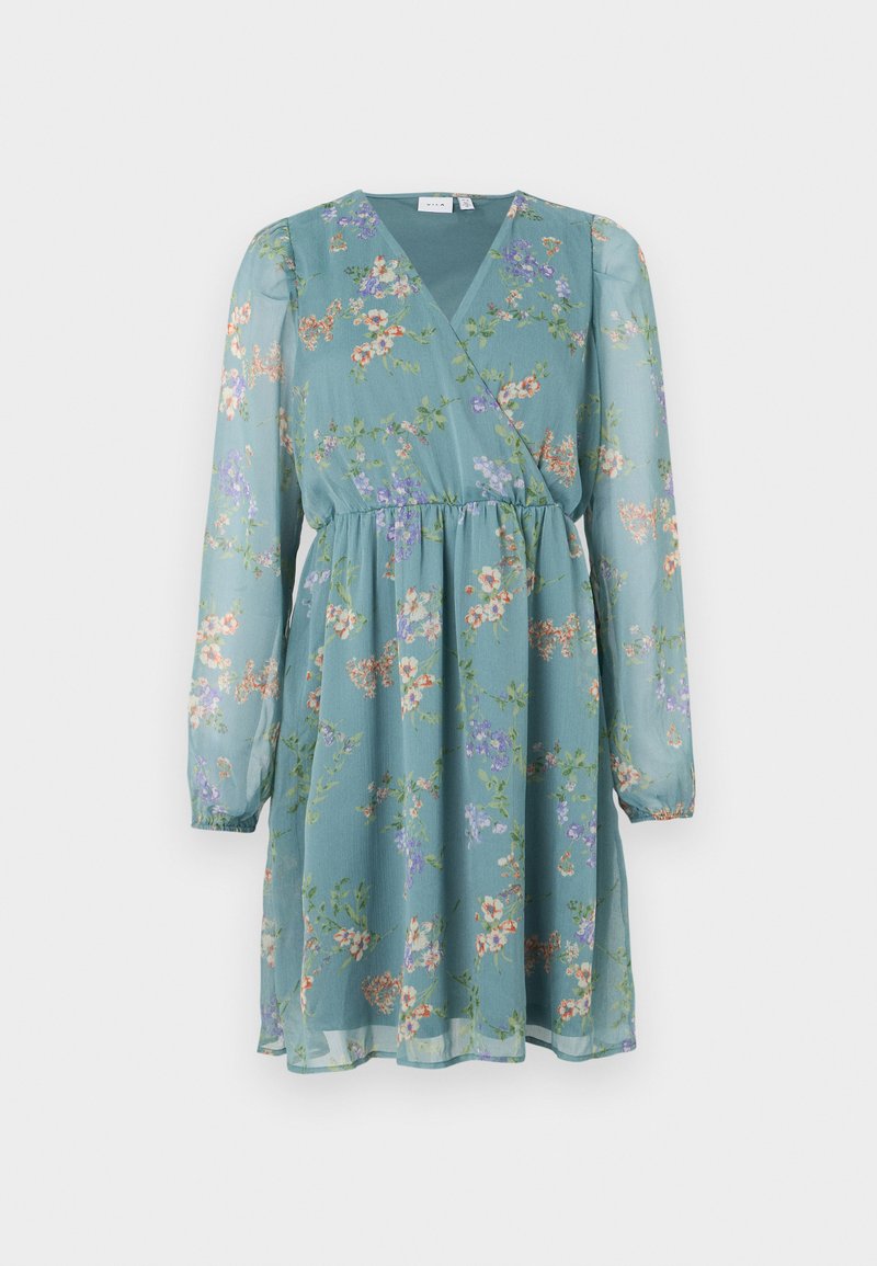 Vila Jurk lichtgroen gemêleerd Vila Jurk lichtgroen gemêleerd