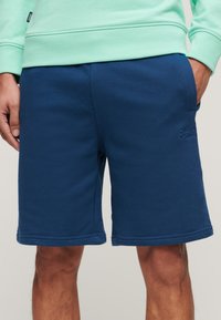 Superdry & Co LOGO - Trainingsbroek - pilot mid blue