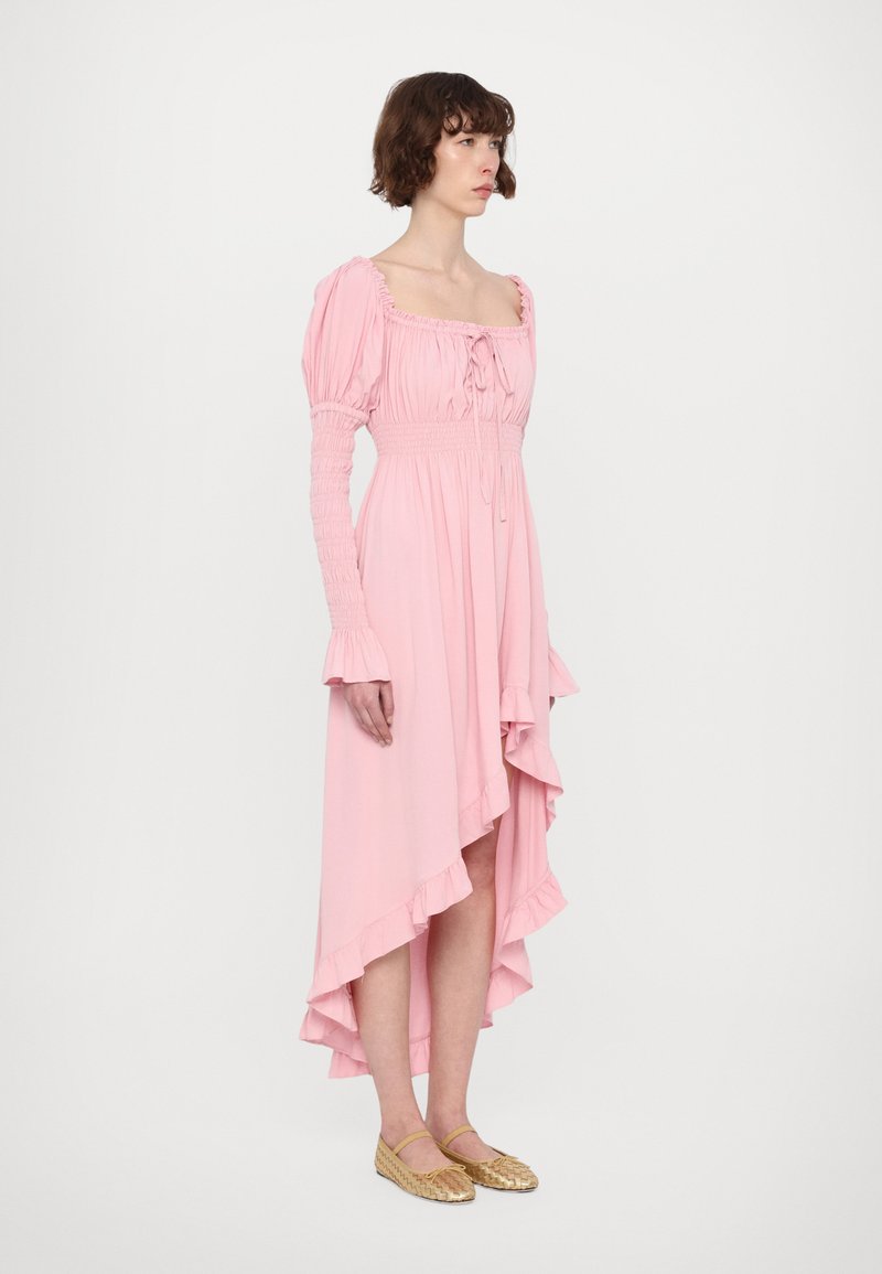 Sleeper WILD SHIRRED DRESS - Jersey dress - pink - Zalando Sleeper WILD SHIRRED DRESS - Jersey dress - pink - Zalando