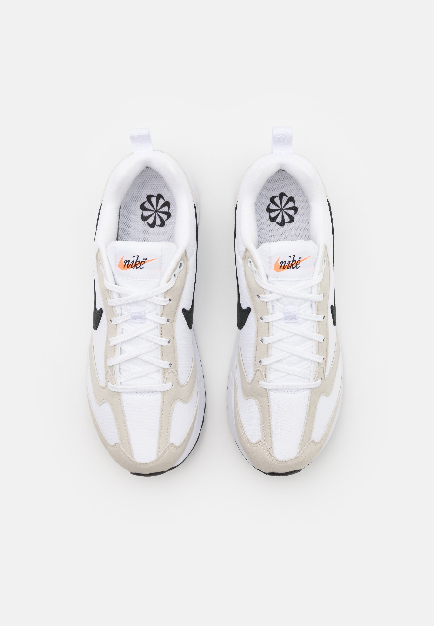 Nike Sportswear AIR MAX DAWN - Baskets basses - white/black/light bone/blanc - ZALANDO.FR