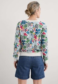 Seasalt Cornwall BRIGHT WAVE - Sudadera - multi seaweed flower chalk