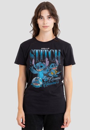 LILO & STITCH HOMAGE - Print T-shirt - black