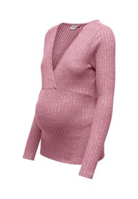 ONLY MATERNITY CACHE-COEUR  - Blouse - mesa rose