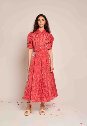 ENCHANTED - Skjortekjole - red