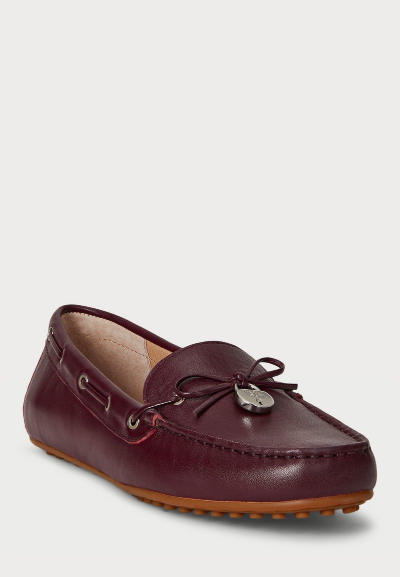 Lauren Ralph Lauren WYLIE NAPPA LEATHER DRIVER - Slip-ons  display picture 3