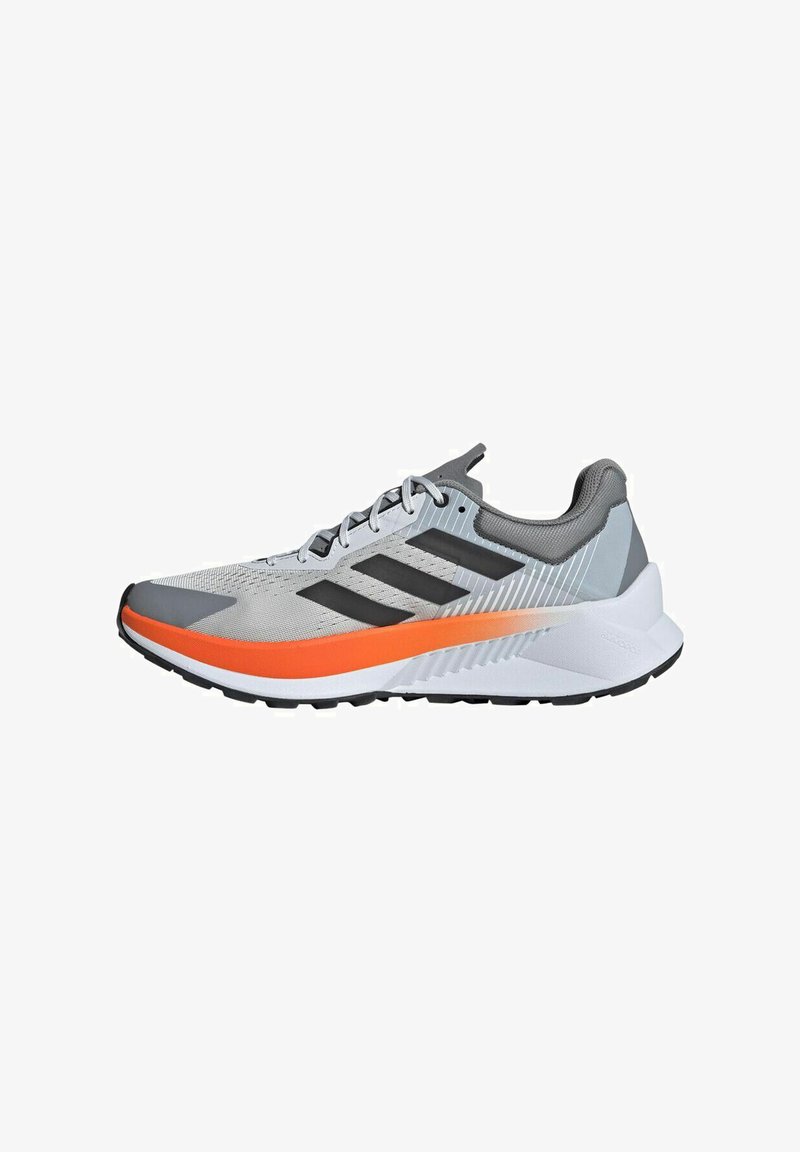 adidas Performance TERREX SOULSTRIDE FLOW - Zapatillas de trail running - dshgry carbon seimor