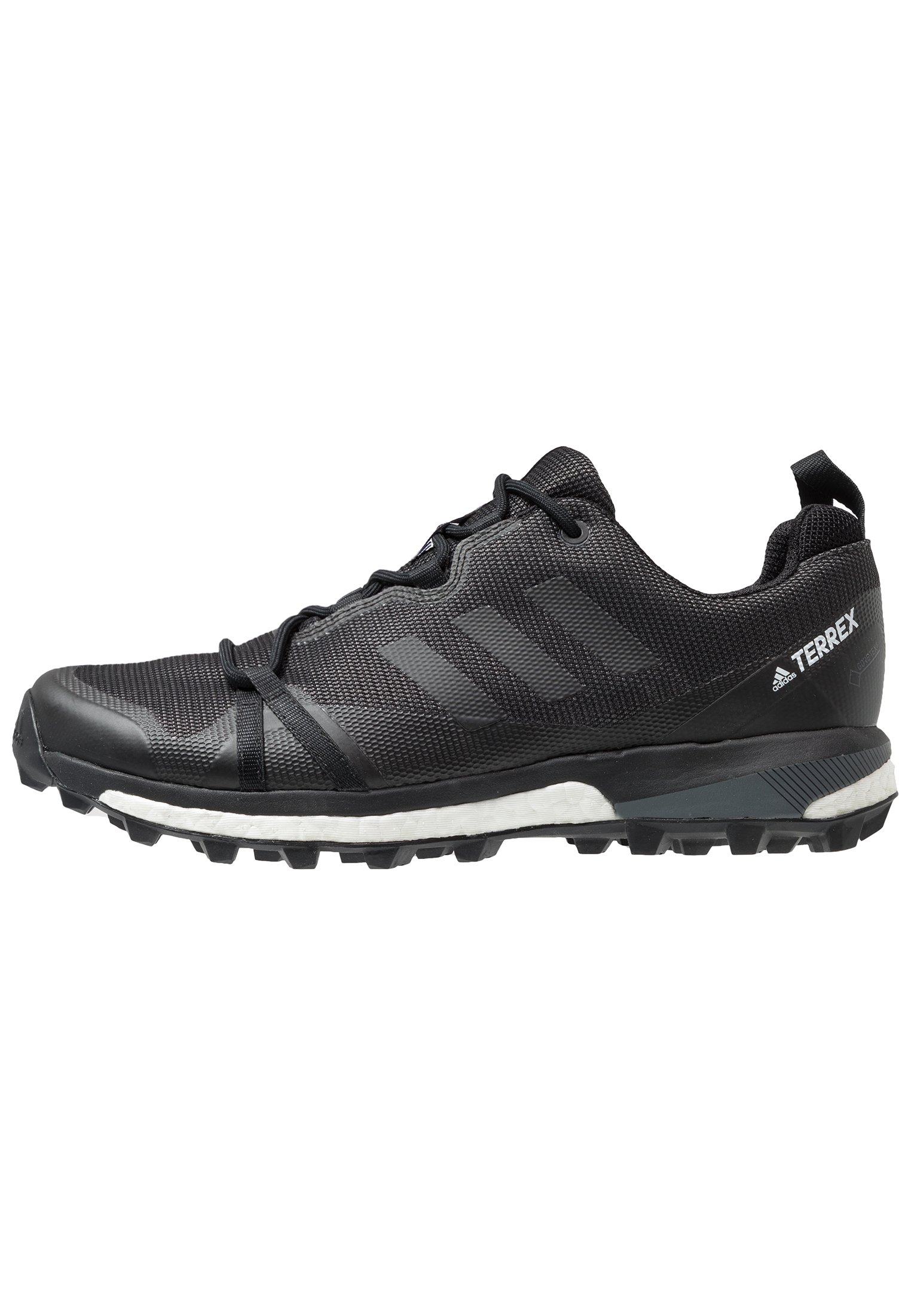 adidas Performance TERREX SKYCHASER LT GORE-TEX - Løpesko for mark - carbon/core black/grey four adidas Performance TERREX SKYCHASER LT GORE-TEX - Løpesko for mark - carbon/core black/grey four