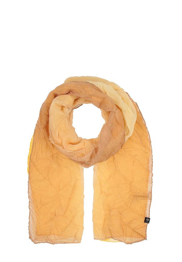 PLISSEE OMBRE STOLA - Schal - banana shake