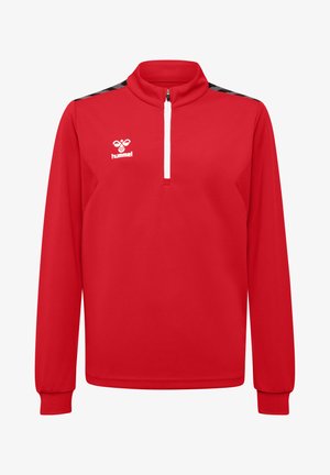 Hummel AUTHENTIC HALF - Felpa - true red